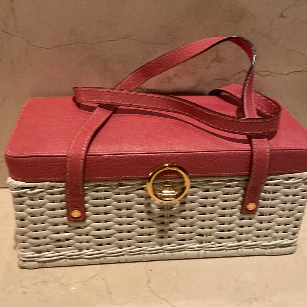 Kate Spade wicker purse